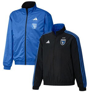 �y�����O�b�Y�zMLS �A�[�X�N�G�C�N�X �W���P�b�g Adidas/�A�f�B�_�X �����Y �u���b�N (ADI S23 Men's Reversible Anthem Jacket)