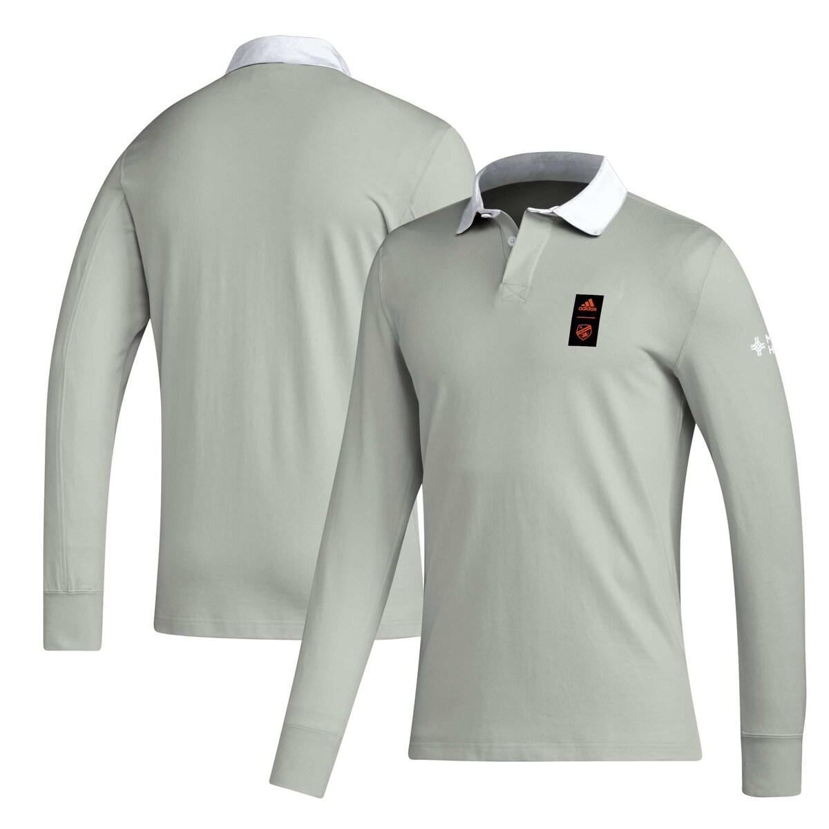 MLS FCシンシナティ ポロシャツ Adidas（アディダス） メンズ グレイ (ADI S23 Men´s Travel LS Polo)