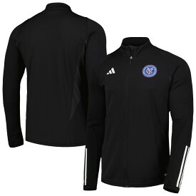 MLS ニューヨーク・シティFC ジャケット Adidas（アディダス） メンズ ブラック (ADI S23 Men's Training Jacket)
