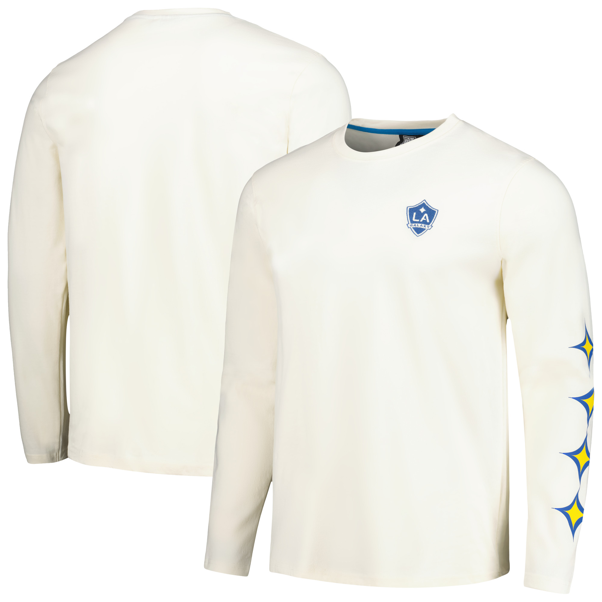 MLS LAギャラクシー 長袖 Tシャツ Sport Design Sweden メンズ クリーム (SDZ SU23 Men´s Local Heavy Relaxed Fit LS Tee)のサムネイル