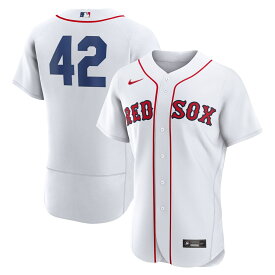 MLB レッドソックス ジャッキー・ロビンソンデー ユニフォーム （オーセンティック） Nike ナイキ メンズ ホワイト (Men's Nike Official Auth Jackie Robinson Day Jersey - 2023)