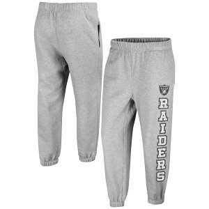 【公式グッズ】NFL レイダース パンツ '47/フォーティーセブン レディース ヘザーグレイ (23 Women's Double Pro Harper Jogger)