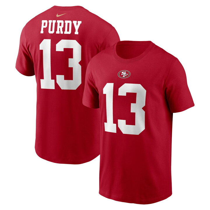 楽天市場】【公式グッズ】NFL 49ers ブロック・パーディ Tシャツ Nike 