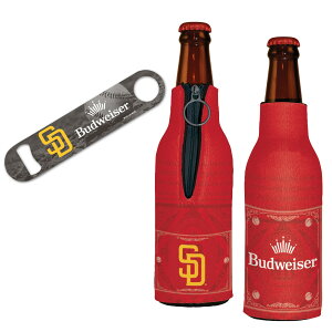 �y�����O�b�Y�zMLB �p�h���X �ʃN�[���[ �E�B���N���t�g (Accessories Pack: Bottle Opener Tool and 2 Bottle Coolers - MLB x Budweiser)