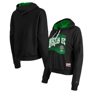 �y�����O�b�Y�zMLS �I�[�X�e�B��FC �v���I�[�o�[ �p�[�J�[ 5th & Ocean by New Era/�j���[�G�� ���f�B�[�X �u���b�N (NWE F24 Women's Throwback PO Hood)