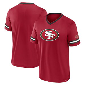 �y�����O�b�Y�zNFL 49ers T�V���c Fanatics/�t�@�i�e�B�N�X �����Y �X�J�[���b�g (24 MENS Fanatics Stripe Stacking Poly SST)