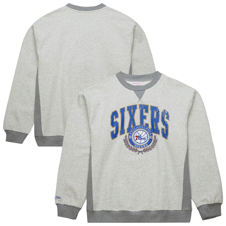 楽天市場】【公式グッズ】NBA 76ers トレーナー Mitchell & Ness 