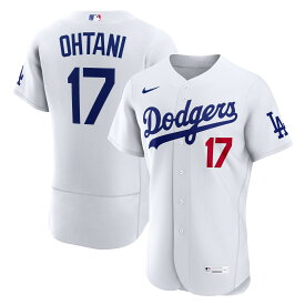 【公式グッズ】MLB ドジャース 大谷 翔平 ホーム ユニフォーム （オーセンティック） Nike/ナイキ メンズ ホワイト (Nike Authentic Jersey - Player Non Sponsor Patch)