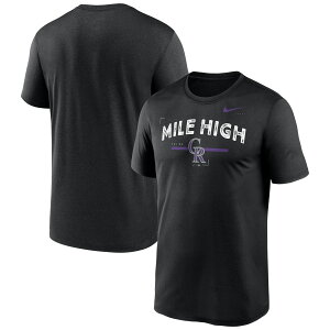 �y�����O�b�Y�zMLB ���b�L�[�Y T�V���c Nike/�i�C�L �����Y �u���b�N (23 Men's Nike Local Legend PRACTICE TEE)