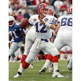 【公式グッズ】NFL ビルズ ジム・ケリー コレクタブルフォト Fanatics（ファナティクス） (Jim Kelly Buffalo Bills Unsigned Set to Pass Photograph)