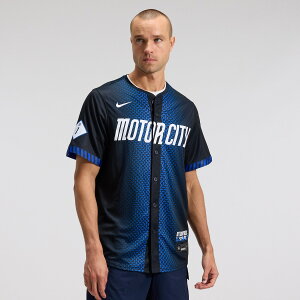 �y�����O�b�Y�zMLB �^�C�K�[�X �V�e�B�R�l�N�g ���~�e�b�h ���j�t�H�[�� Nike/�i�C�L �����Y �u���[ (SP25 Nike Mens Limited Carryover City Connect Blank Jersey)