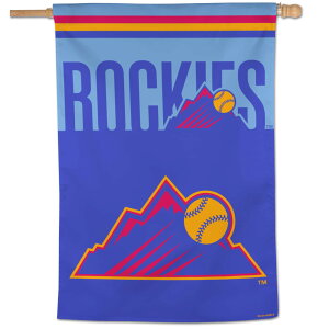 �y�����O�b�Y�zMLB ���b�L�[�Y �t���b�O WinCraft (1 Sided 28x40 Vertical Banner - City Connect)
