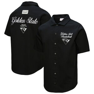 yObYzNBA EHA[Y Vc Mitchell & Ness/~b`FlX Y ubN (NBA Mitchell & Ness Men's SU25 HWC SS Camp Shirt)