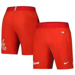 【公式グッズ】MLB ブレーブス トレーニングショーツ Nike/ナイキ メンズ レッド (EX 25 MLB MLB M NK DF SHORT WOVEN)