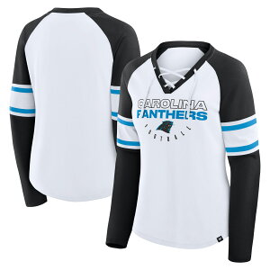 �y�����O�b�Y�zNFL �p���T�[�Y ���O���� �V���c �iV�l�b�N�j Fanatics/�t�@�i�e�B�N�X ���f�B�[�X �z���C�g (NFL Womens Redzone Lace Up LST)