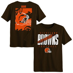 �y�����O�b�Y�zNFL �u���E���Y T�V���c Outerstuff �g�h���[�E�c���T�C�Y �u���E�� (NFL Juvenile Posterize SST - R)