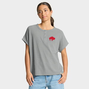 �y�����O�b�Y�zNFL �r���Y T�V���c Fanatics/�t�@�i�e�B�N�X ���f�B�[�X �w�U�[�O���C (NFL Womens Hometown Henley SST)