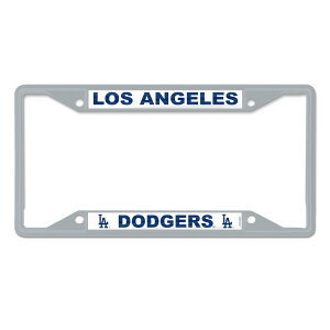 �y�����O�b�Y�zMLB �h�W���[�X �J�[�p�i �i���o�[�t���[�� WinCraft �V���o�[ (Colored Metal License Plate Frame -S/S CORE)