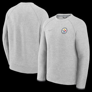 �y�����O�b�Y�zNFL �X�e�B�[���[�Y �t���[�X �g���[�i�[ Nike/�i�C�L �����Y �w�U�[�O���C (Men's Nike Tech Fleece Crew)
