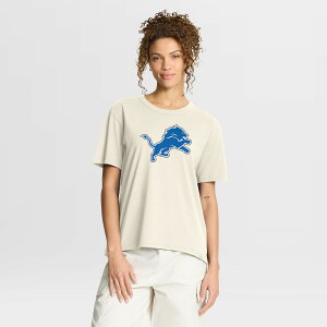 �y�����O�b�Y�zNFL ���C�I���Y T�V���c Fanatics/�t�@�i�e�B�N�X ���f�B�[�X �N���[�� (NFL Womens Dove Legacy Cotton SST - R)