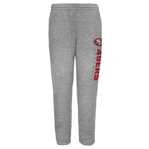 yObYzNFL 49ers [pc Outerstuff LbYTCY OC (NFL Youth Run Hard open bottom Sweatpants with pockets)