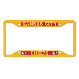 �y�����O�b�Y�zNFL �`�[�t�X �J�[�p�i �i���o�[�t���[�� WinCraft �S�[���h (Colored Metal License Plate Frame -S/S CORE)