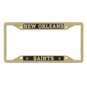 �y�����O�b�Y�zNFL �Z�C���c �J�[�p�i �i���o�[�t���[�� WinCraft �S�[���h (Colored Metal License Plate Frame -S/S CORE)
