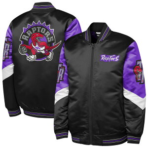 yObYzNBA v^[Y WPbg Mitchell & Ness/~b`FlX LbYTCY ubN (FA25 Youth 8-20 MNC NBA HWC Throw It Back Heavyweight Satin Jacket)