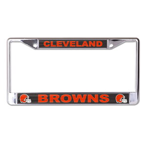 �y�����O�b�Y�zNFL �u���E���Y �J�[�p�i �i���o�[�t���[�� WinCraft (Metal License Plate Frame -S/L CORE)