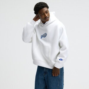 �y�����O�b�Y�zNFL �r���Y �t���[�X �p�[�J�[ Nike/�i�C�L �����Y �z���C�g (25 Men's Nike Rivalries Tech Fleece Recycled Hoodie)