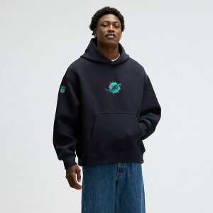 �y�����O�b�Y�zNFL �h���t�B���Y �t���[�X �p�[�J�[ Nike/�i�C�L �����Y �l�C�r�[ (25 Men's Nike Rivalries Tech Fleece Recycled Hoodie)