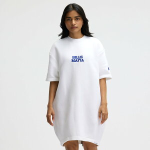 �y�����O�b�Y�zNFL �r���Y �����s�[�X Nike/�i�C�L ���f�B�[�X �z���C�g (25 Women's Nike Rivalries Oversized Tech Fleece Dress)