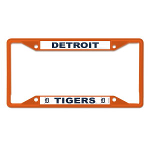 �y�����O�b�Y�zMLB �^�C�K�[�X �J�[�p�i �i���o�[�t���[�� WinCraft �I�����W (Colored Metal License Plate Frame -S/S CORE)