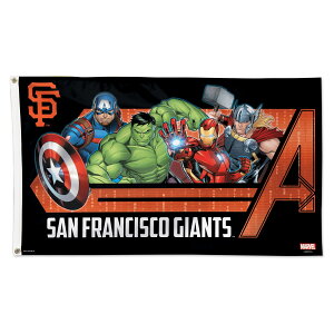 �y�����O�b�Y�zMLB �W���C�A���c �t���b�O WinCraft (1-Sided Deluxe Flag 3x5 Marvel Characters)