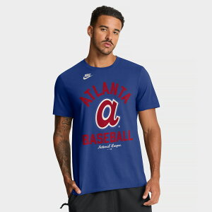 �y�����O�b�Y�zMLB �u���[�u�X T�V���c Nike/�i�C�L �����Y ���C�����u���[ (Men's Nike MLB Cooperstown Cotton Tee)