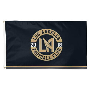 �y�����O�b�Y�zMLS LAFC �t���b�O WinCraft (WCR F24 2 Sided 3x5 Applique Flag)