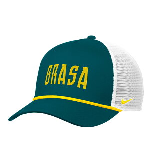 �y�����O�b�Y�zNATIONAL TEAM �u���W����\ �A�W���X�^�u���L���b�v Nike/�i�C�L �����Y �O���[�� (BCS S26 Men's Rise Rope Trucker Hat)