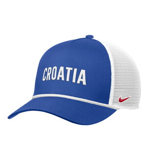 �y�����O�b�Y�zNATIONAL TEAM �N���A�`�A��\ �A�W���X�^�u���L���b�v Nike/�i�C�L �����Y ���C�����u���[ (BCS S26 Men's Rise Rope Trucker Hat)