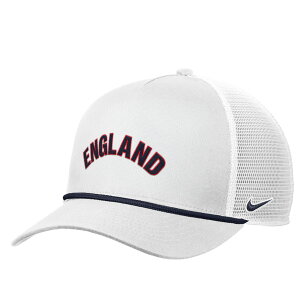 �y�����O�b�Y�zNATIONAL TEAM �C���O�����h��\ �A�W���X�^�u���L���b�v Nike/�i�C�L �����Y �z���C�g (BCS S26 Men's Rise Rope Trucker Hat)