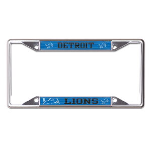 �y�����O�b�Y�zNFL ���C�I���Y �J�[�p�i �i���o�[�t���[�� WinCraft (Metal License Plate Frame - S/S)