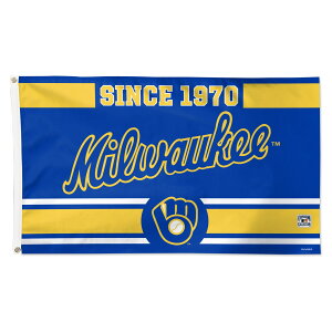 �y�����O�b�Y�zMLB �u�����[�Y �t���b�O WinCraft (1-Sided Deluxe Flag 3x5 Team Franchise Establishment)