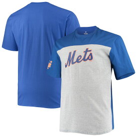 【公式グッズ】MLB メッツ Tシャツ Fanatics（ファナティクス） メンズ ロイヤル (MEN'S B&T Colorblocked SST)