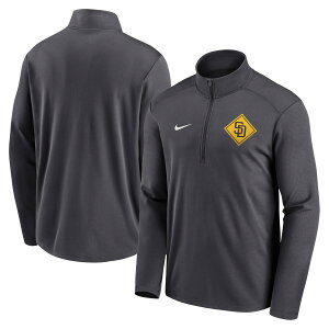�y�����O�b�Y�zMLB �p�h���X �v���I�[�o�[ Nike/�i�C�L �����Y �A���X���T�C�g (Men's Nike Diamond Icon Pacer 1/4 Zip Top)