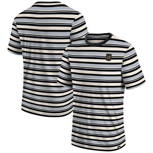 �y�����O�b�Y�zMLS LAFC T�V���c Fanatics/�t�@�i�e�B�N�X �����Y �u���b�N (NUT S23 Men's Shot Clock Stripe Tee)