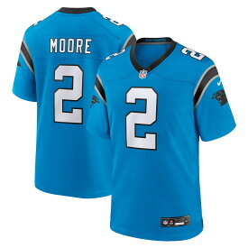 NFL パンサーズ D.J.ムーア ユニフォーム Nike ナイキ メンズ ブルー (Mens Nike Game NFL Jersey)