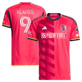 MLS セントルイス・シティSC クラウス オーセンティック ユニフォーム Adidas（アディダス） メンズ レッド (15873 JERMENACS)