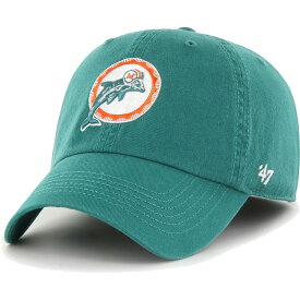 【公式グッズ】NFL ドルフィンズ キャップ・帽子 '47/フォーティーセブン/フォーティーセブン メンズ アクア (NFL Classic Franchise Legacy)