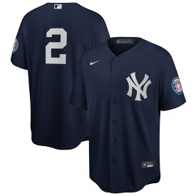 MLB ヤンキース デレク・ジーター レプリカ ユニフォーム Nike ナイキ メンズ ネイビー (Derek Jeter Men's Replica Nike Jersey)