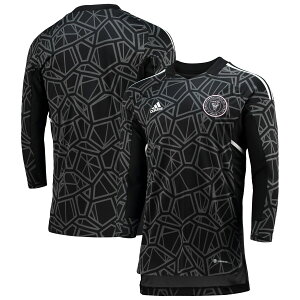 MLS インテルマイアミCF ユニフォーム Adidas アディダス メンズ ブラック (RBK SS22 Men's LS Goalkeeper Jersey)