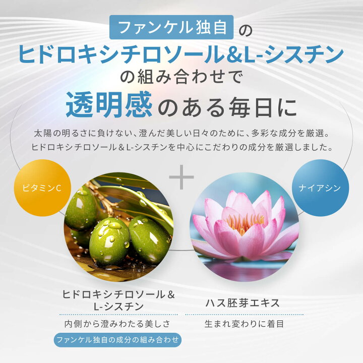 楽天市場】ホワイトフォース 90日分 【ファンケル 公式】 [FANCL 